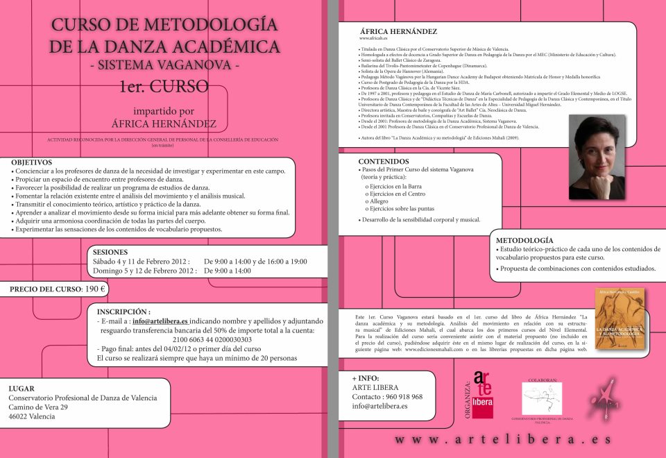 programa curso intensivo con africa hernandez